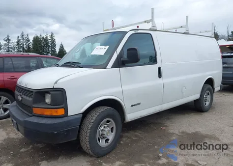 2005 Chevrolet Express z USA, uszkodzony, nr VIN 1GCHG35V551122178